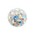 Surgical Steel Multi Jewelled Ball Crystal AB