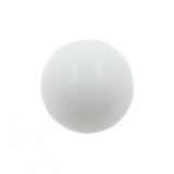 Acrylic Threaded Ball White