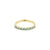 18 Karat Gold Nose Click Ring With Diamonds
