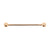 Surgical Steel Industrial Barbell - Twisted Wire Rose Gold