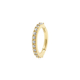 Nikkelvrij Staal Rook Clicker - Single Ring Goud