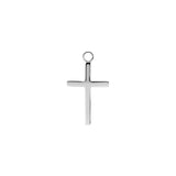Chirurgisch Staal Click Ring Bedel - Cross Small