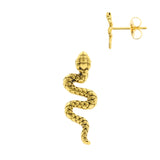 Chirurgisch Stalen Oorstekers - Snake Goud