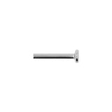 Titanium Labret Stud - 3 mm Disc Silver