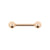 Titanium Barbell - Rose Goud