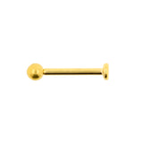 Titanium Labret Goud