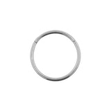 Titanium Click Ring Zilver