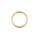 Titanium Click Ring Rose Goud