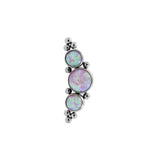 Titanium Opal Cluster - Pink Opal