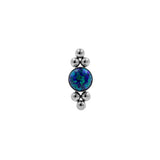 Titan Opal Cluster - Schwarzer Opal