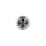 Nikkelvrij Staal Leaf Disc Zilver