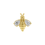 Nickel-Free Stainless Steel Bee Attachment - Gold