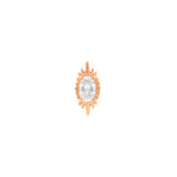 Chirurgisch Stalen Starburst Top - Roodgoud
