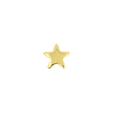 Titanium Threadless Top - Ster Goud