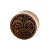 Houten Marquesan Tiki - Sawo Bruin