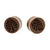 Houten Monstera Plugs - Sawo Houten Roodbruin