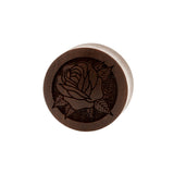 Houten Rose Plugs - Sawo Hout Rood Bruin