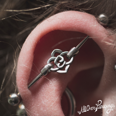 All about the Industrial Piercing!