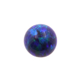 Synthetisch Stenen Opschroefbare Opaalbal Black Opal