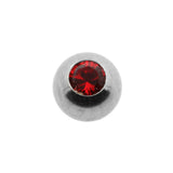 Titanium Opschroefbal Kristal Light Siam
