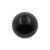 Acrylic Threaded Ball Black