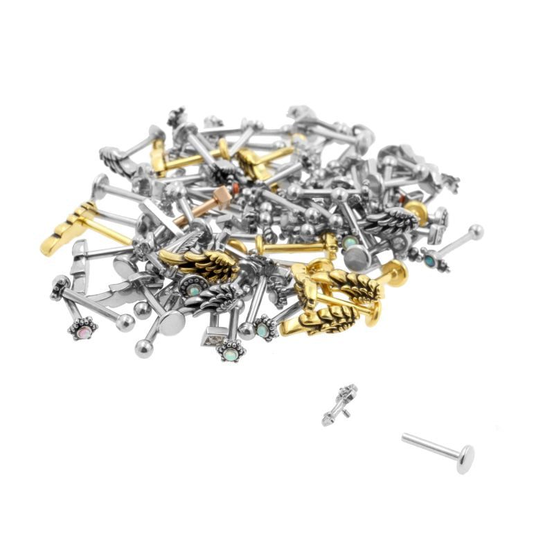 Chirurgisch Stalen Labretpack