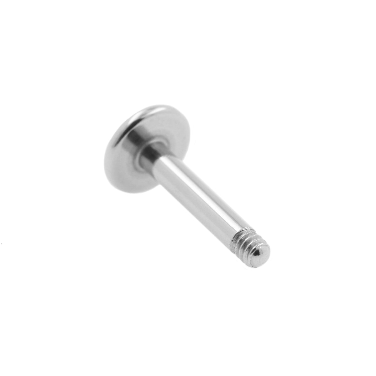 Chirurgischer Stahl Labret Stecker Silber