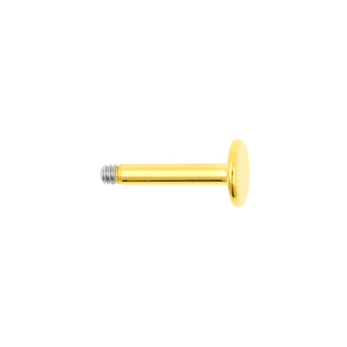 Chirurgischer Stahl Labret Stud Gold