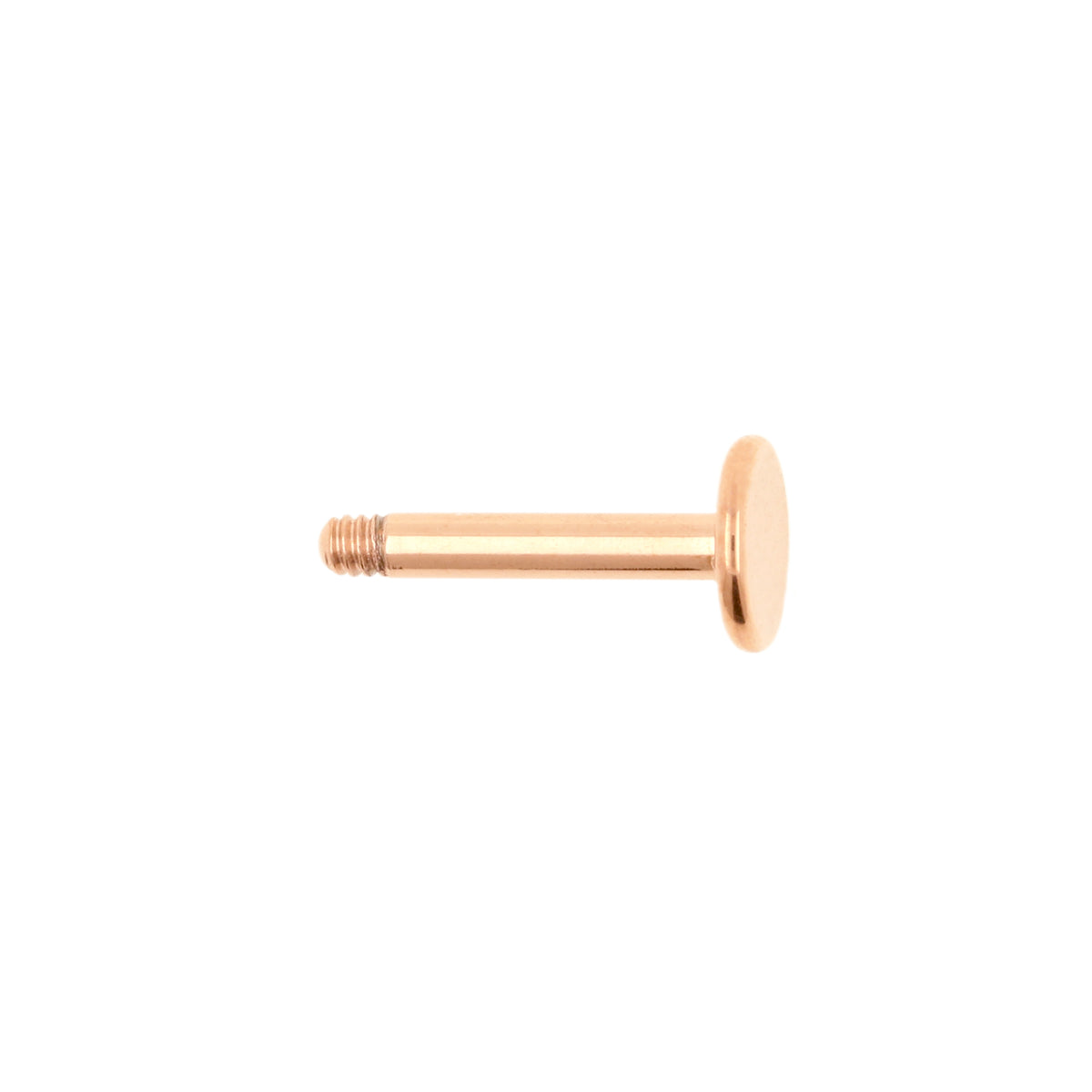 Chirurgenstahl Labret-Stecker Roségold