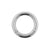 Chirurgisch Stalen Click Ring Zilver