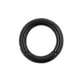 Chirurgisch Stalen Click Ring Zwart