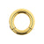 Surgical Steel Click Ring Gold