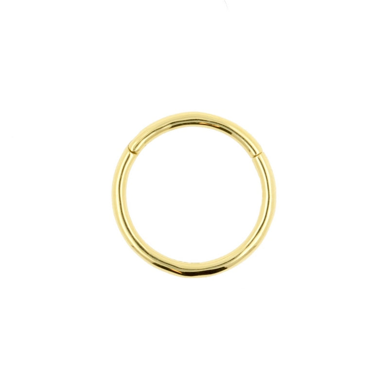 18 Karat Gold Click Ring