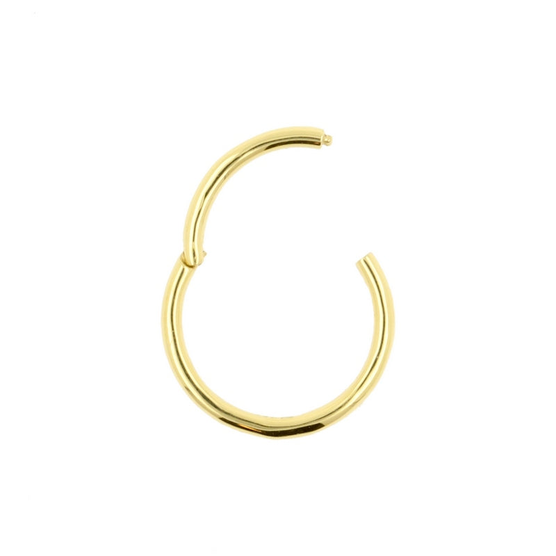 18 Karat Gold Click Ring