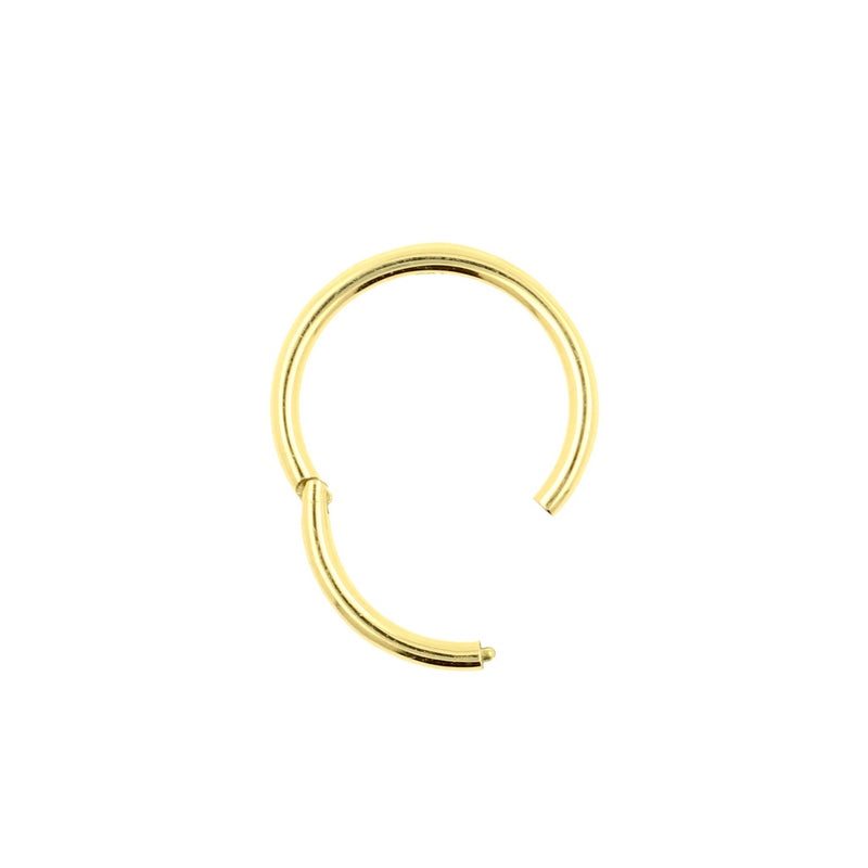 18 Karat Gold Click Ring