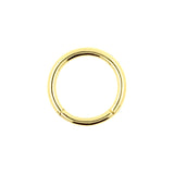 18 Karat Gold Clickring