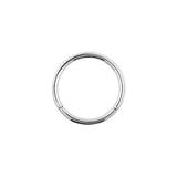 18 Karat White Gold Click Ring