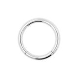 18 Karat Weißgold Click-Ring