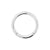 18 Karat White Gold Click Ring