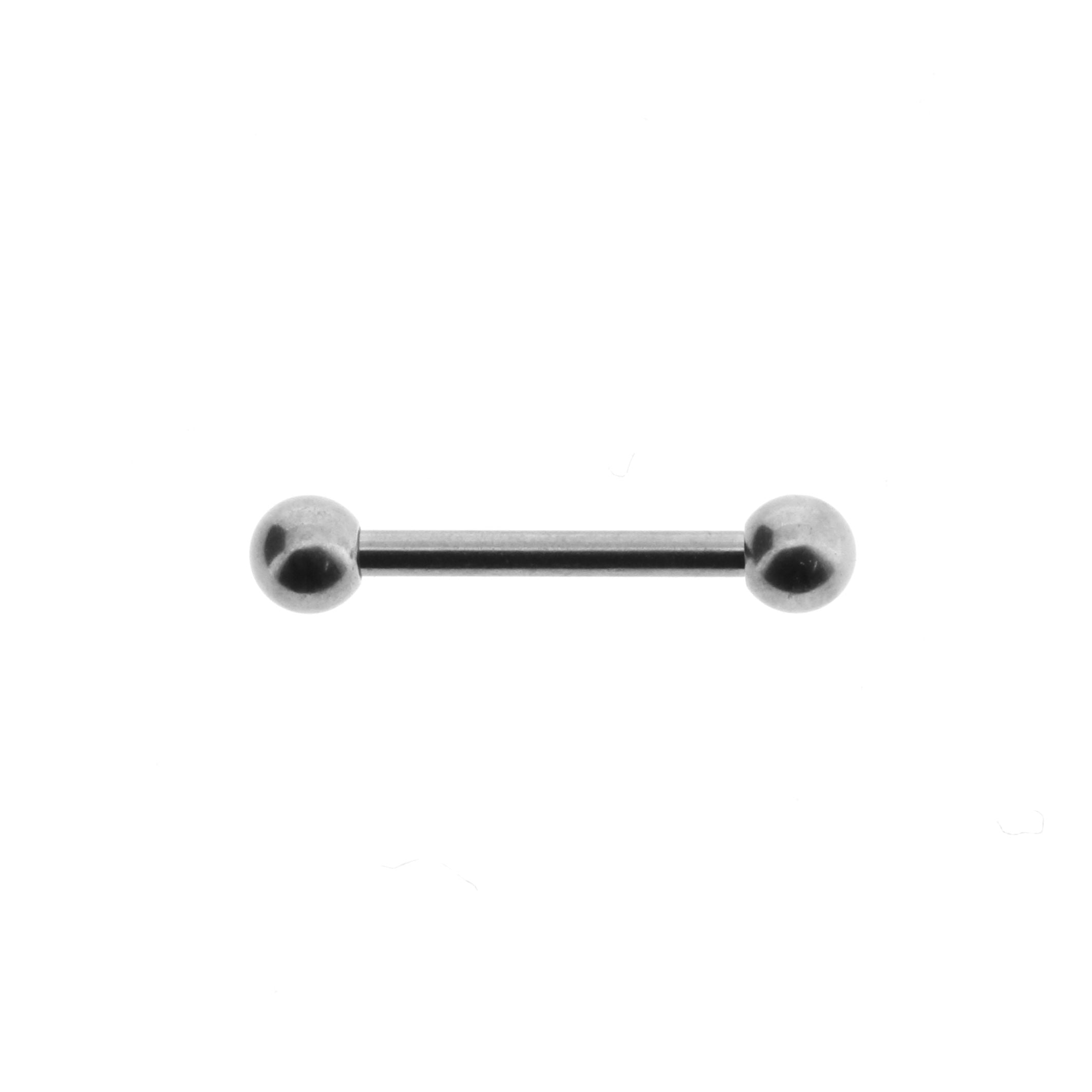 Titanium Barbell Zilver