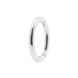 Nikkelvrij Stalen Navel Clicker - Zilver