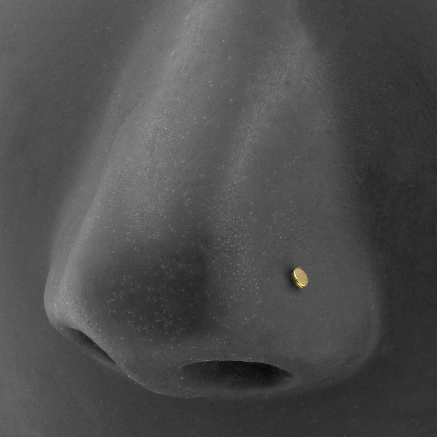 Goud gekleurde open neusring van chirurgisch staal - 0.8 mm Goud gekleurde open neusring van chirurgisch staal - 0.8 mm