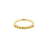 18 Karaats Gouden Neus Click Ring Met Diamanten