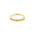 18 Karat Gold Nose Click Ring With Diamonds