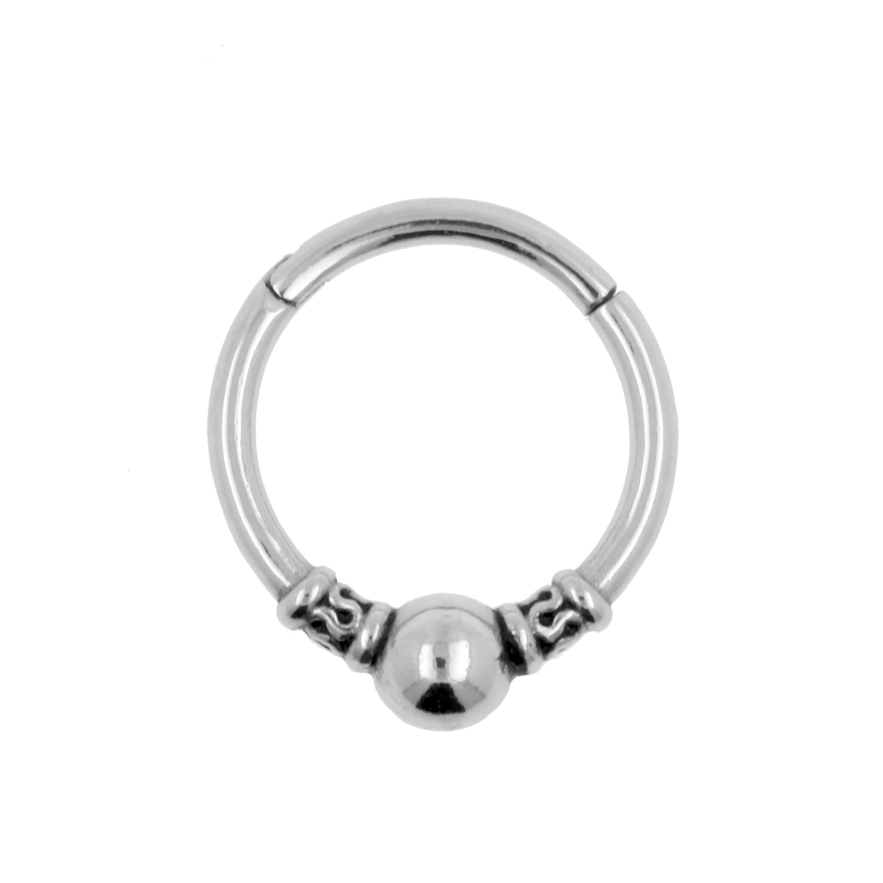 Chirurgisch Stalen Vintage Style Ring Zilver