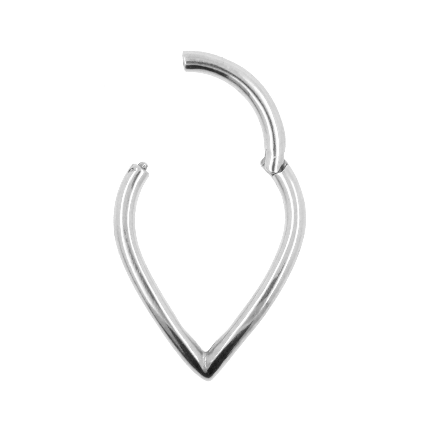 Chirurgisch Stalen Droplet clicker Zilver