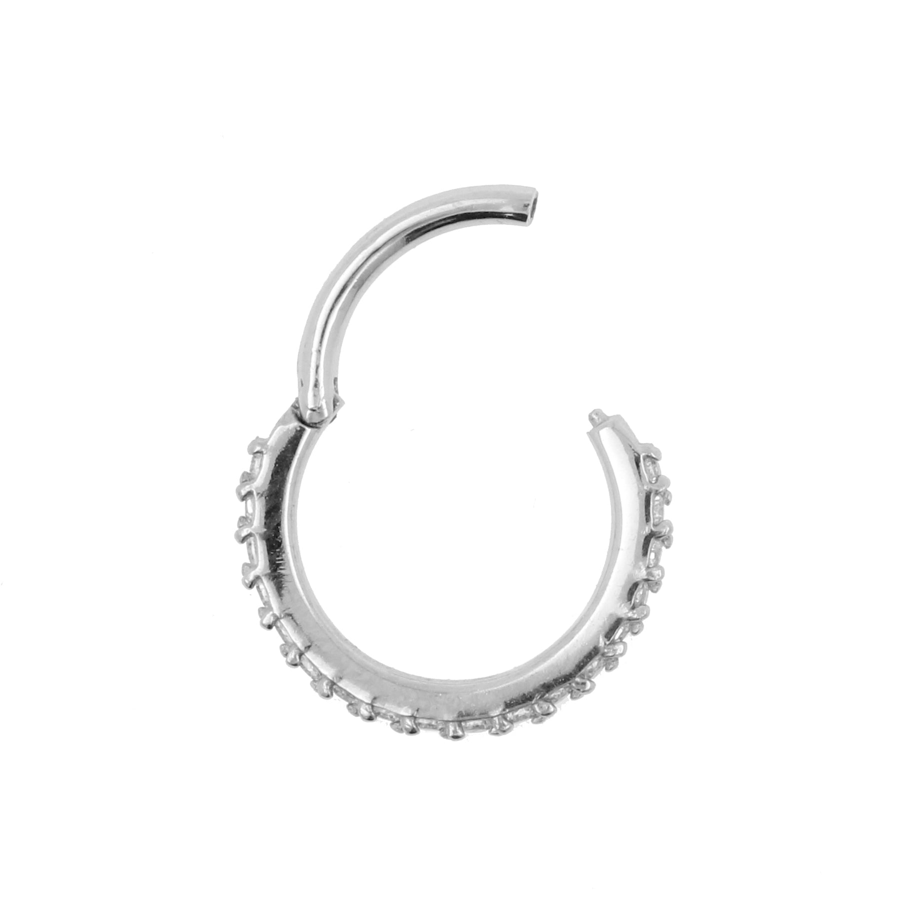 Crdifu Neuspiercing van chirurgisch staal, 18 g, zilverkleurig, 1,5/2/2,5/3 mm, Roestvrij staal Crdifu Neuspiercing van chirurgisch staal, 18 g, zilverkleurig, 1,5/2/2,5/3 mm, Roestvrij staal