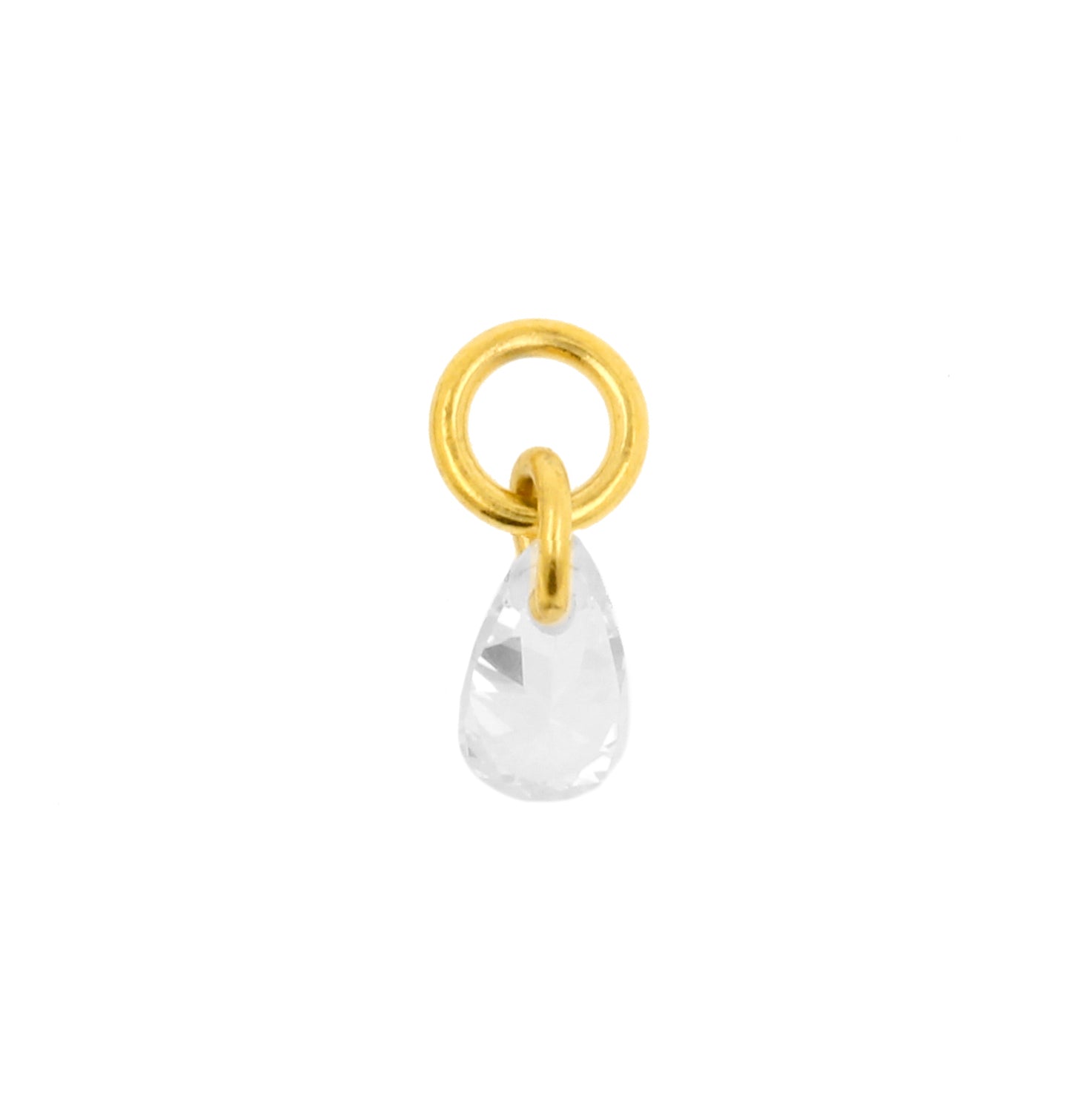 Chirurgisch Stalen Click Ring Bedel - Jewel Goud