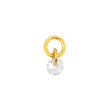 Chirurgisch Stalen Click Ring Bedel - Jewel Goud