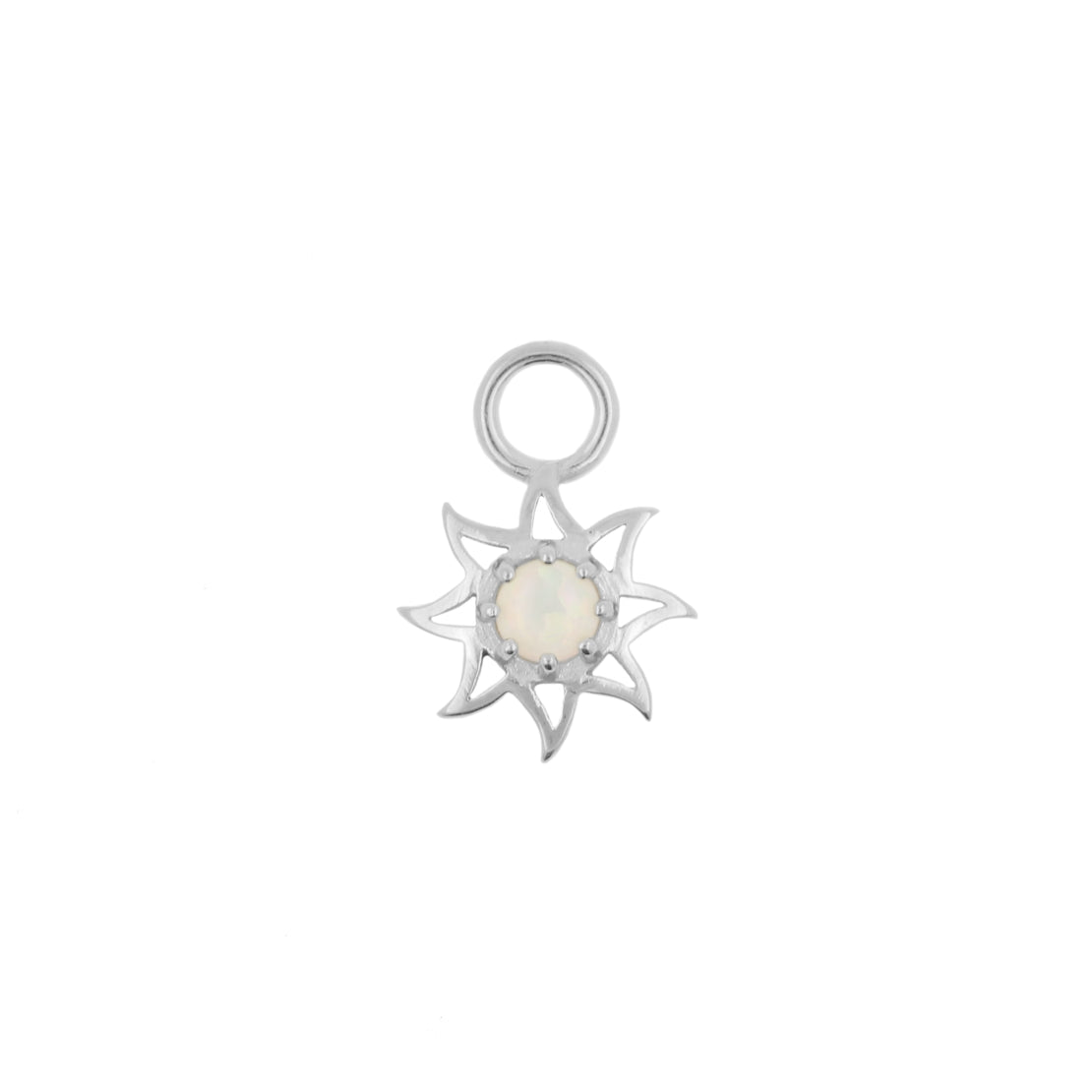 Nickel-Free Stainless Steel Charm - Star Silver
